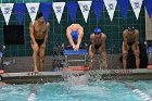 Swimming & Diving vs RWU  Swimming & Diving vs Roger Williams University. - Photo by Keith Nordstrom : Wheaton, Swimming